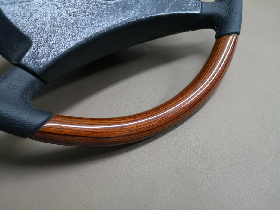 Wood Steering Wheel for Mercedes Benz W123 W116 W126 W201 ZEBRANO