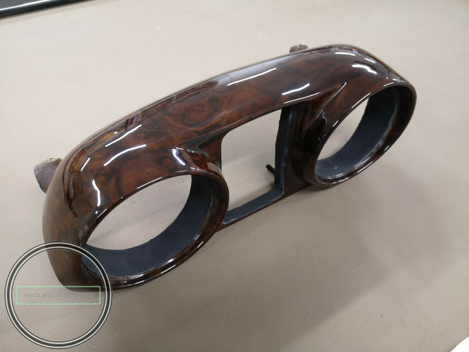 Mercedes W111 WOOD Coupe Cabriolet Wood Speedometer Gauge Case Housing Dashboard