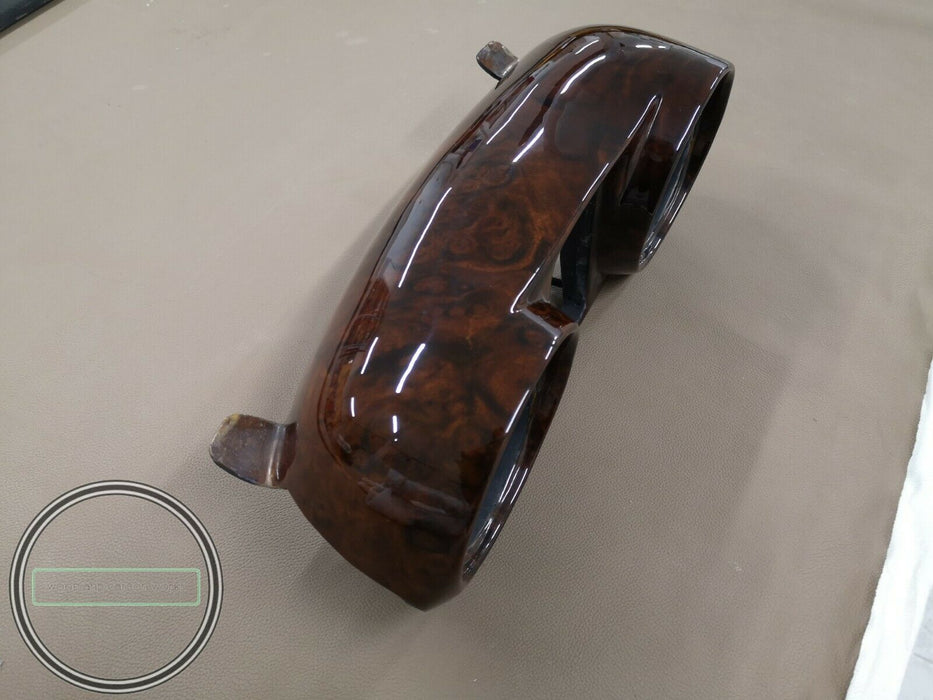 Mercedes W111 WOOD Coupe Cabriolet Wood Speedometer Gauge Case Housing Dashboard