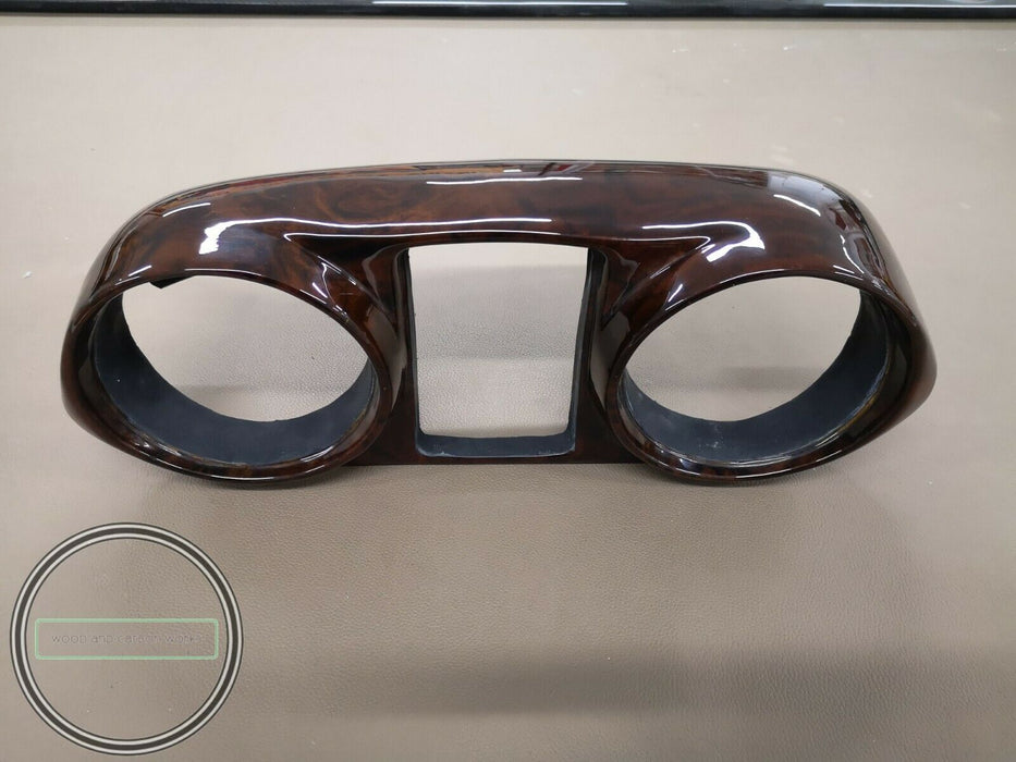 Mercedes W111 WOOD Coupe Cabriolet Wood Speedometer Gauge Case Housing Dashboard