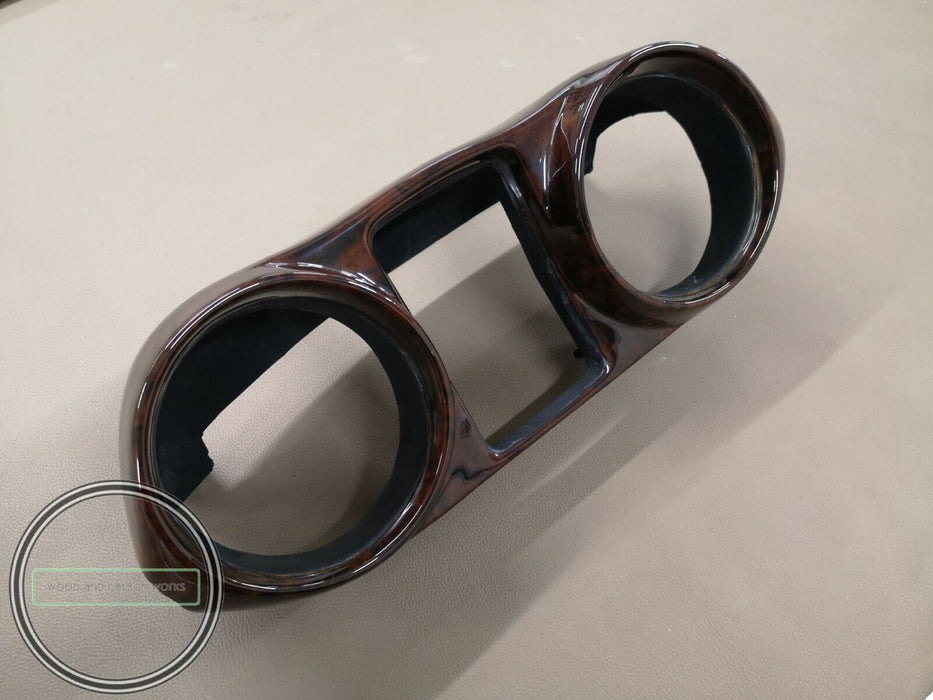 Mercedes W111 WOOD Coupe Cabriolet Wood Speedometer Gauge Case Housing Dashboard