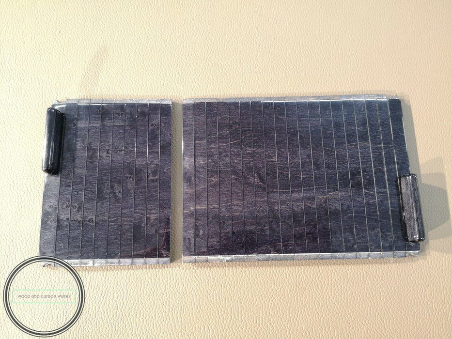 Mercedes Benz SL R129 rollup curtain Blind center console accordion Blackbirdeye