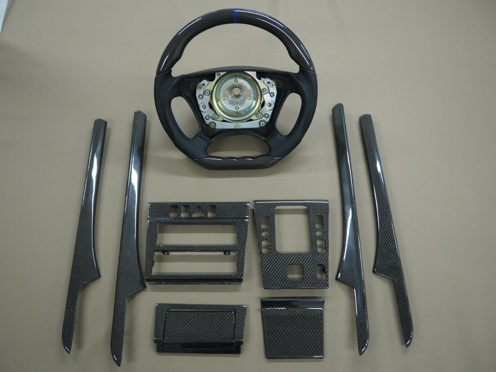 Mercedes Benz AMG W202 carbon interior Trim Set C32 C320 C36 ...