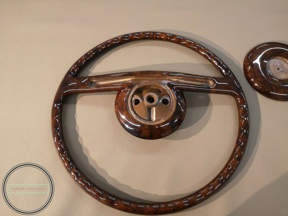 Mercedes W110 Wood Steering Wheel EARLY VERSION Pagoda W113 W111 W110 FINNTAIL