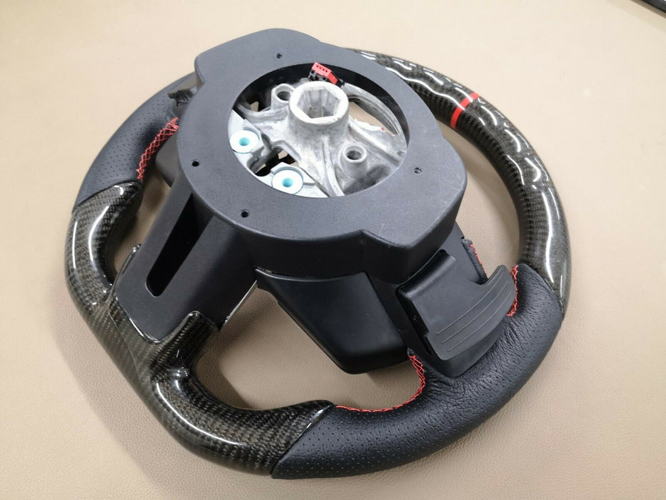 Ford Mustang Steering Wheel REAL Carbon covered New