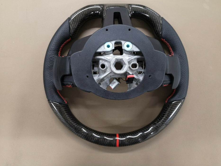 Ford Mustang Steering Wheel REAL Carbon covered New