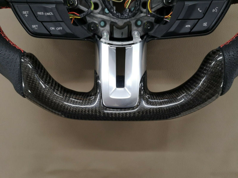 Ford Mustang Steering Wheel REAL Carbon covered New