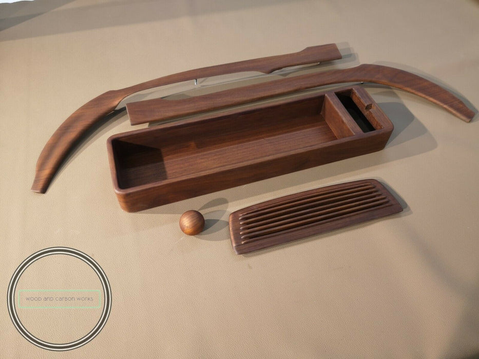 Mercedes Benz W113 Wood Trim Set 250sl 230sl 280sl Pagoda Plain Walnut satin RHD