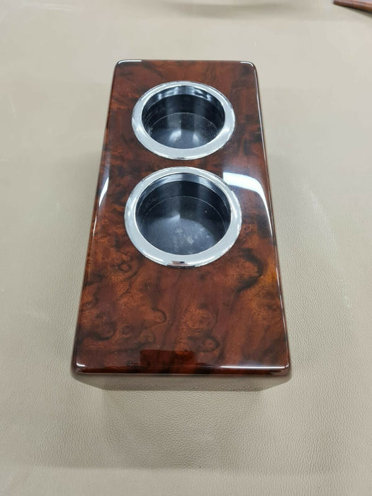 Mercedes r107 cup holder burled walnut Slc sl 560sl