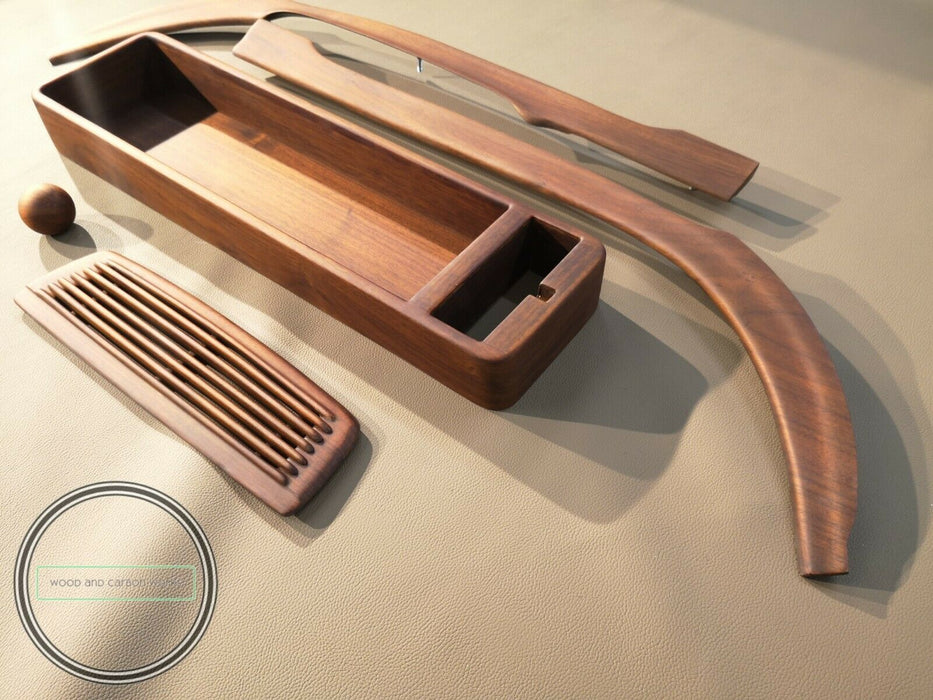 Mercedes Benz W113 Wood Trim Set 250sl 230sl 280sl Pagoda Plain Walnut satin RHD