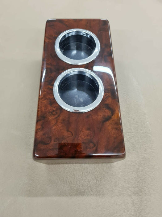 Mercedes r107 cup holder burled walnut Slc sl 560sl