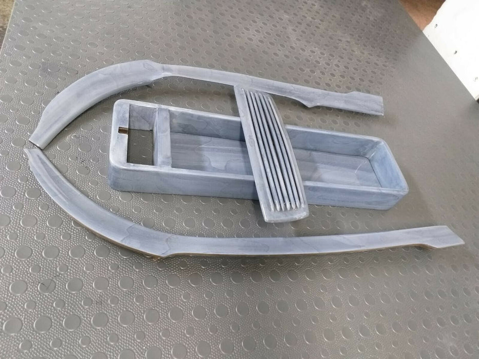 Mercedes Benz Pagoda W113 Wood Trim Set 250sl 230sl 280sl Metalized grey Pagode