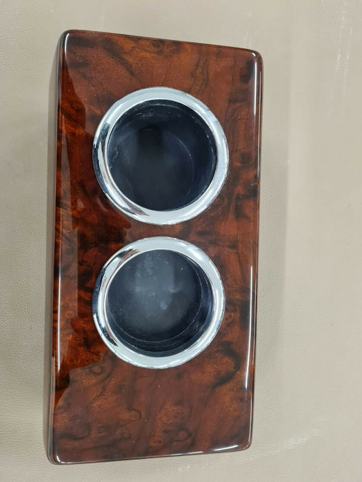 Mercedes r107 cup holder burled walnut Slc sl 560sl