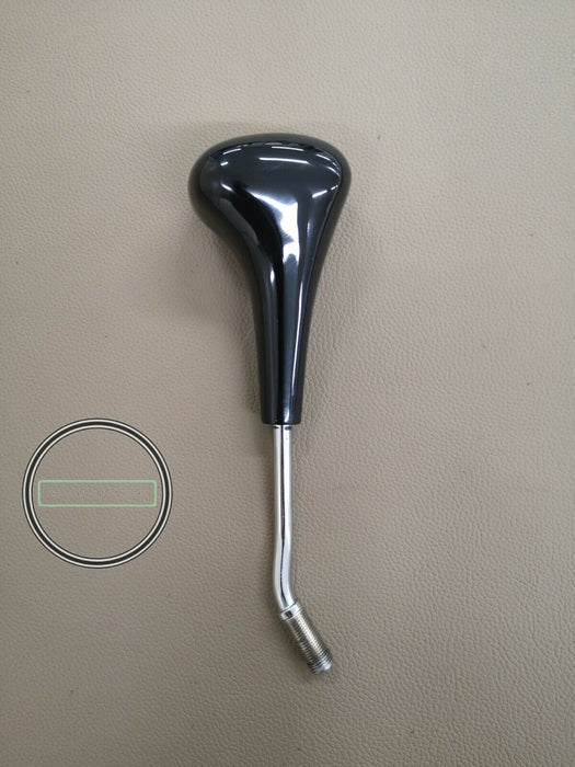 MERCEDES GEAR SHIFT KNOB FOR W123 AUTOMATIC Piano black with gold badge