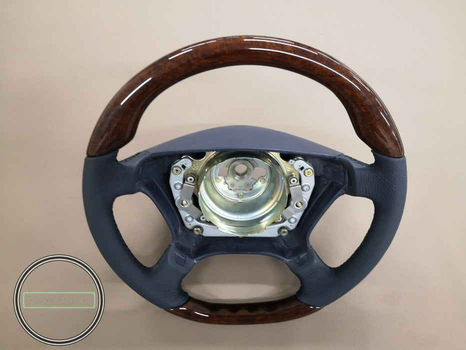 Mercedes W124 Wood brabus style Steering Wheel W124 W140 R129 SL W202 W210