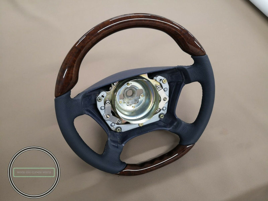 Mercedes W124 Wood brabus style Steering Wheel W124 W140 R129 SL W202 W210