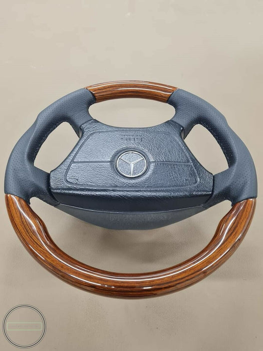 Mercedes Brabus Style W124 Wood Steering Wheel W462 W201  W202 W210 Zebrano