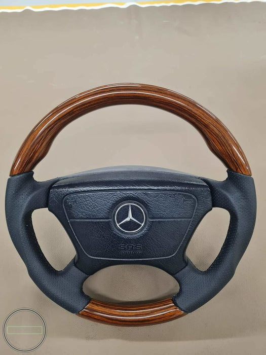 Mercedes Brabus Style W124 Wood Steering Wheel W462 W201  W202 W210 Zebrano