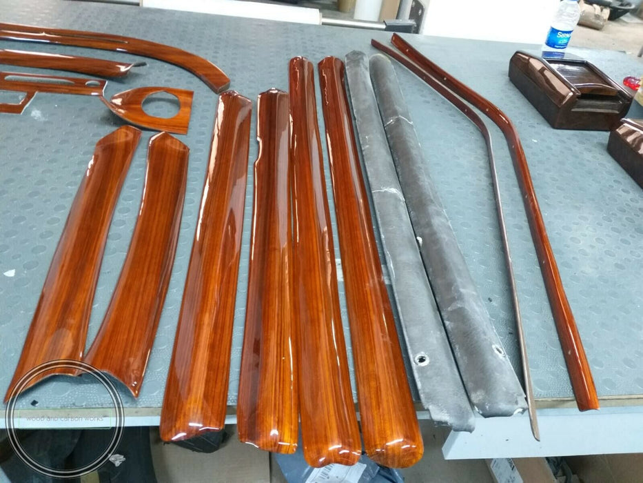 MERCEDES 280SE W108 Wood Trim ZEBRANO Set Full set interior 250S 300SEL 280SE