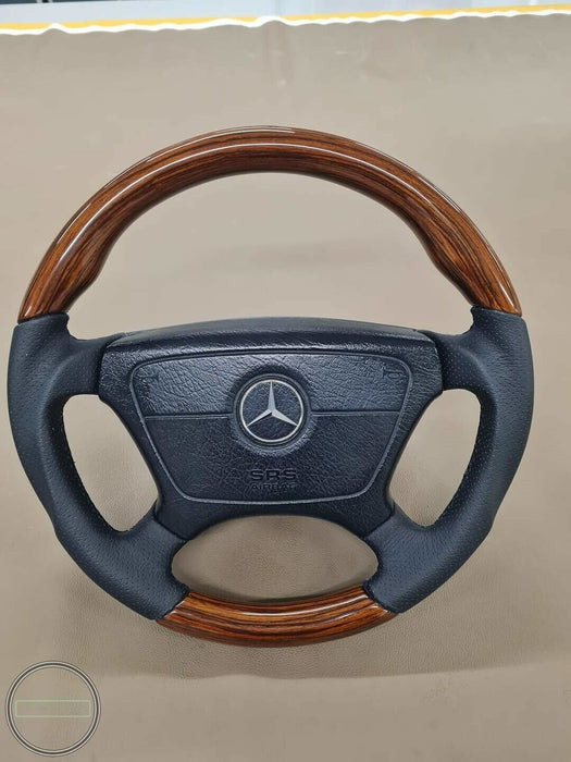 Mercedes Brabus Style W124 Wood Steering Wheel W462 W201  W202 W210 Zebrano
