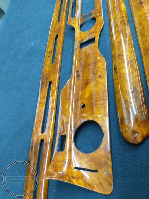 Mercedes Wood Trim Set for w108 RHD interior LIGHT BURLED 250S 300SEL 280SE