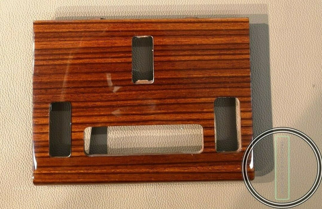 Mercedes R107 SL Wood Trim Zebrano Climate Panel 560sl