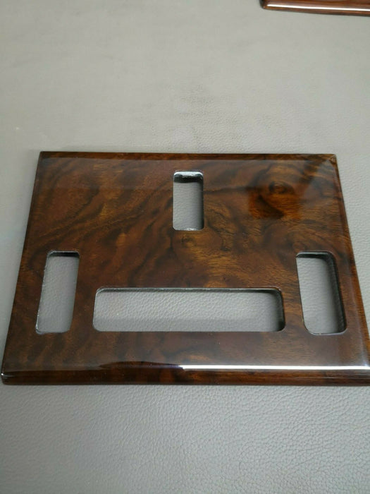 Mercedes R107 SL Wood Trim Burlwood Burled Walnut Climate Panel 560sl