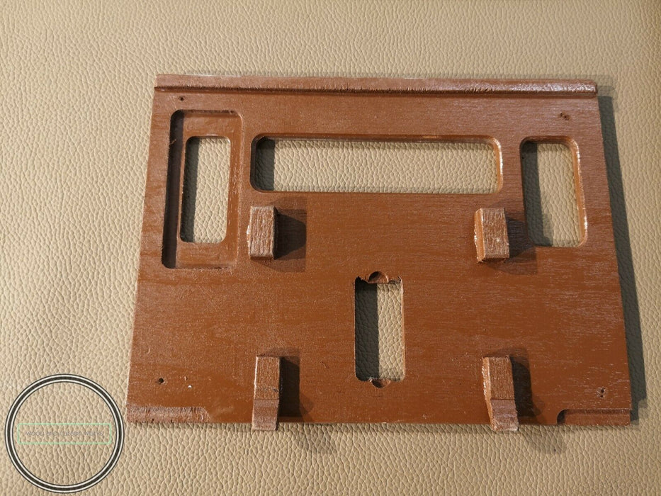 Mercedes R107 SL Wood Trim Burlwood Burled Walnut Climate Panel 560sl