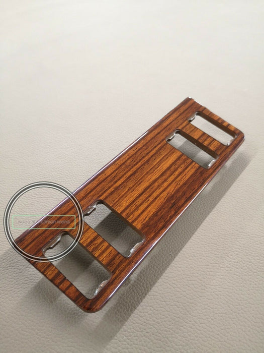 Mercedes W123 C123 Zebrano Button Wood Trim 4 Button Version