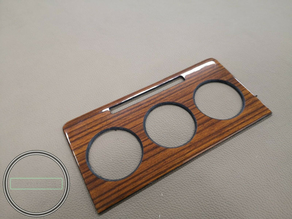Mercedes W123 Air Vent Control Wood Trim Cover Panel Zebrano