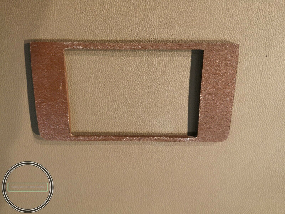 Mercedes W123 Climate Control Wood Trim Cover Panel Burled Walnut