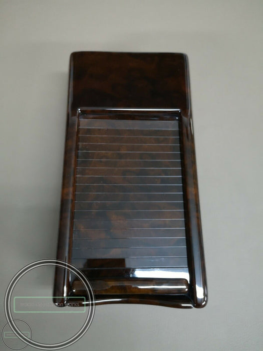 Mercedes SL R107 Wood Armrest Trim Burlwood 560SL Cassette Box for R107