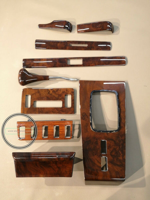 Mercedes Benz Wood Trim for W123 Dashboard C123 Burled Walnut Burlwood