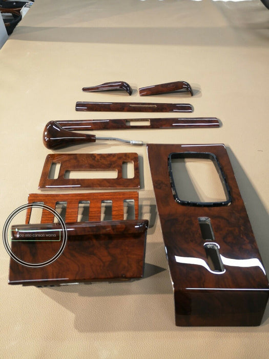 Mercedes Benz Wood Trim for W123 Dashboard C123 Burled Walnut Burlwood