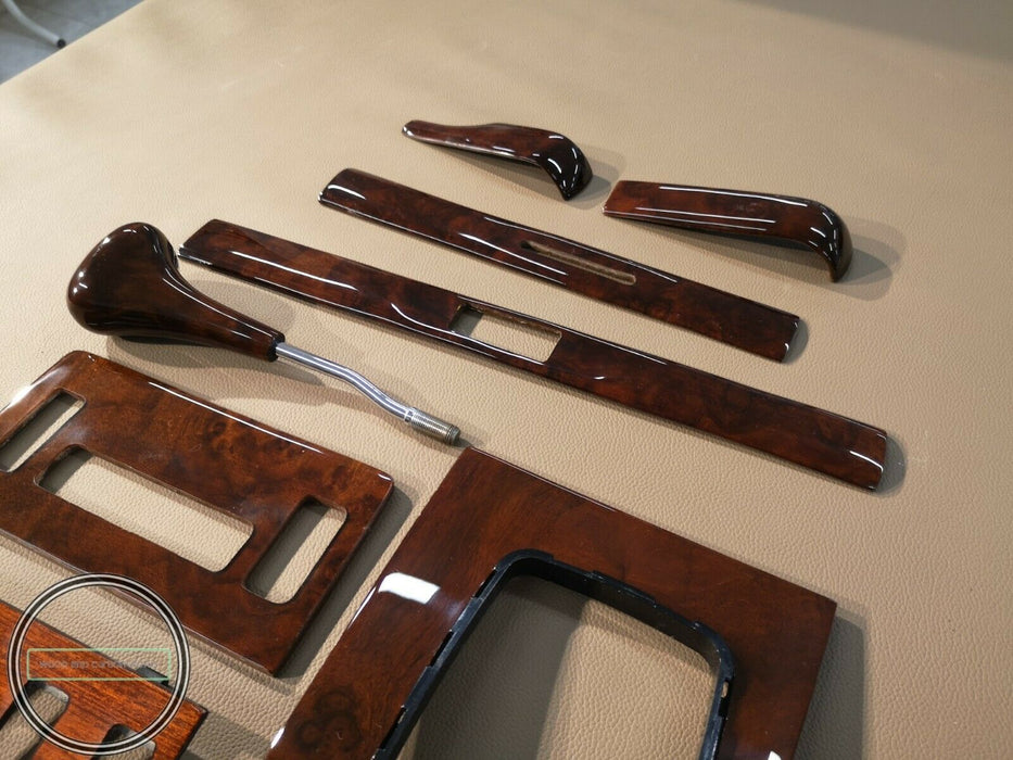 Mercedes Benz Wood Trim for W123 Dashboard C123 Burled Walnut Burlwood