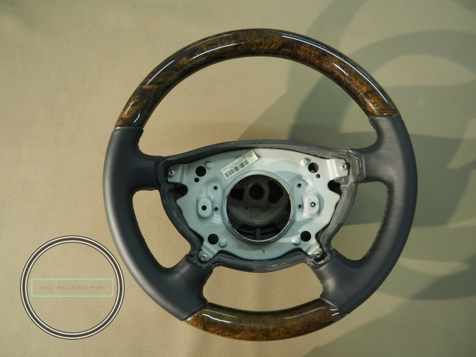 Mercedes Wood Steering Wheel for W211 E320 E500 E55 AMG 03-06