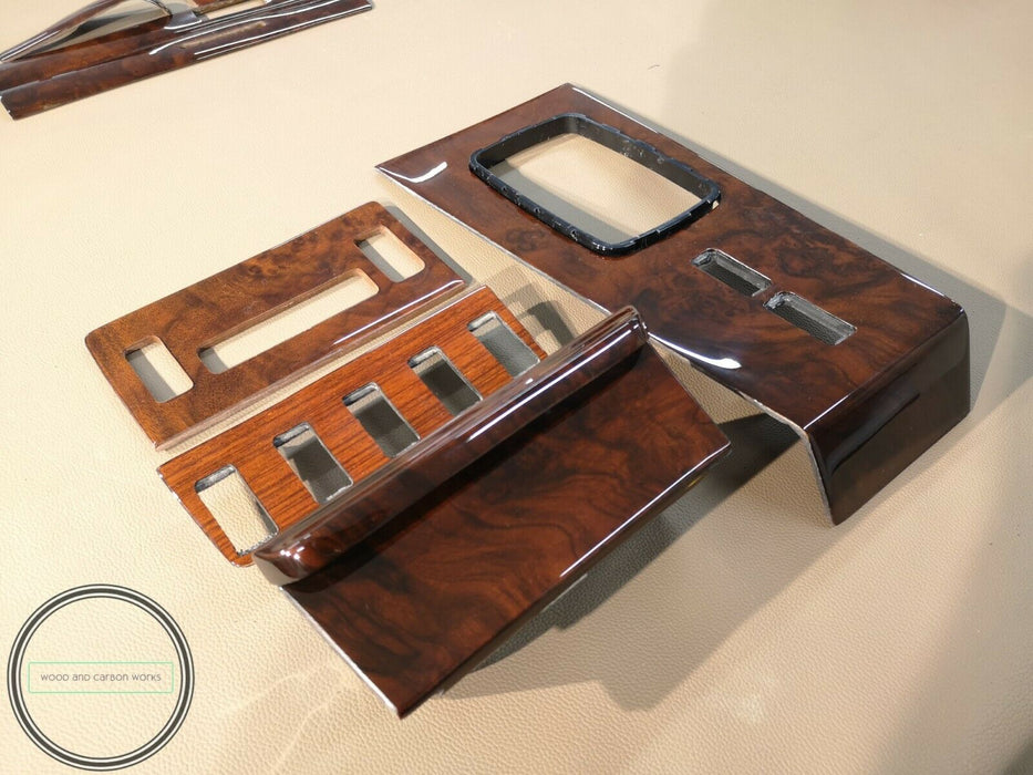 Mercedes Benz Wood Trim for W123 Dashboard C123 Burled Walnut Burlwood