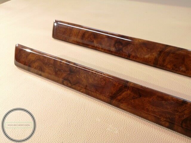 Mercedes r107 wood trim for door strips w107 SL Mercedes 560SL burled interior