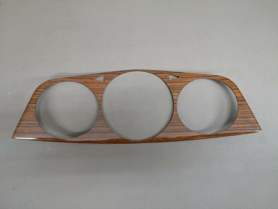 Mercedes Benz W123 C123 S123 instrument cluster Speedometer Wood panel trim