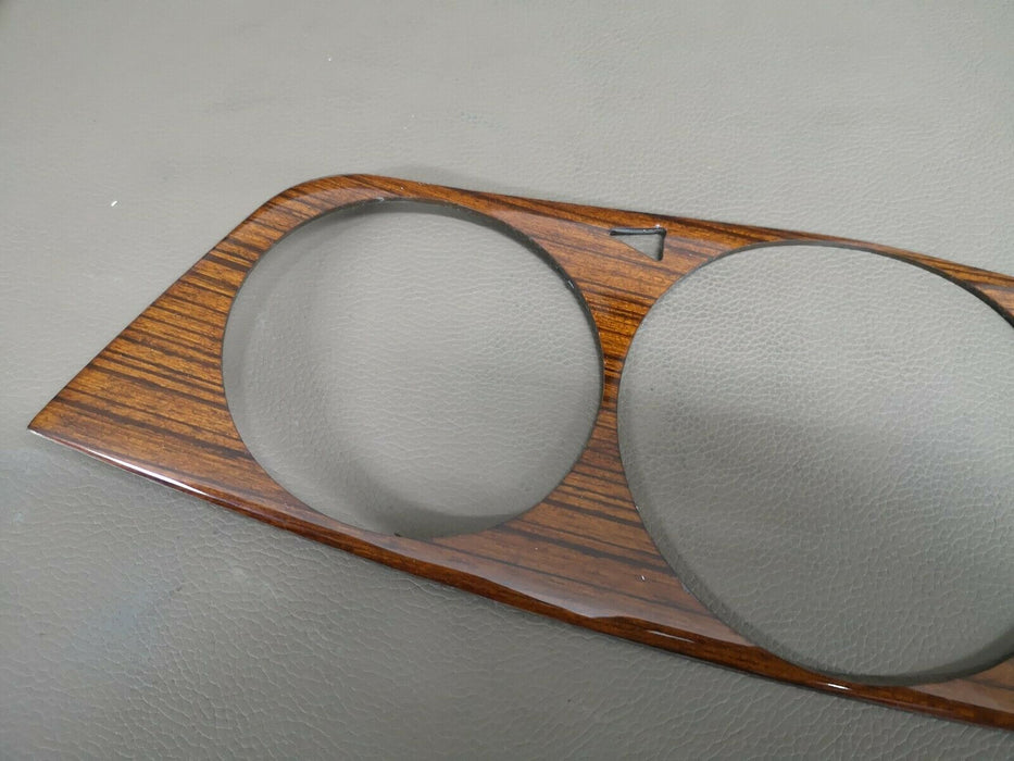 Mercedes Benz W123 C123 S123 instrument cluster Speedometer Wood panel trim