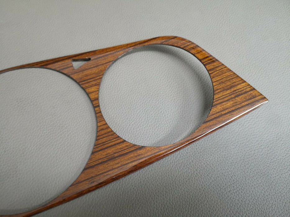Mercedes Benz W123 C123 S123 instrument cluster Speedometer Wood panel trim