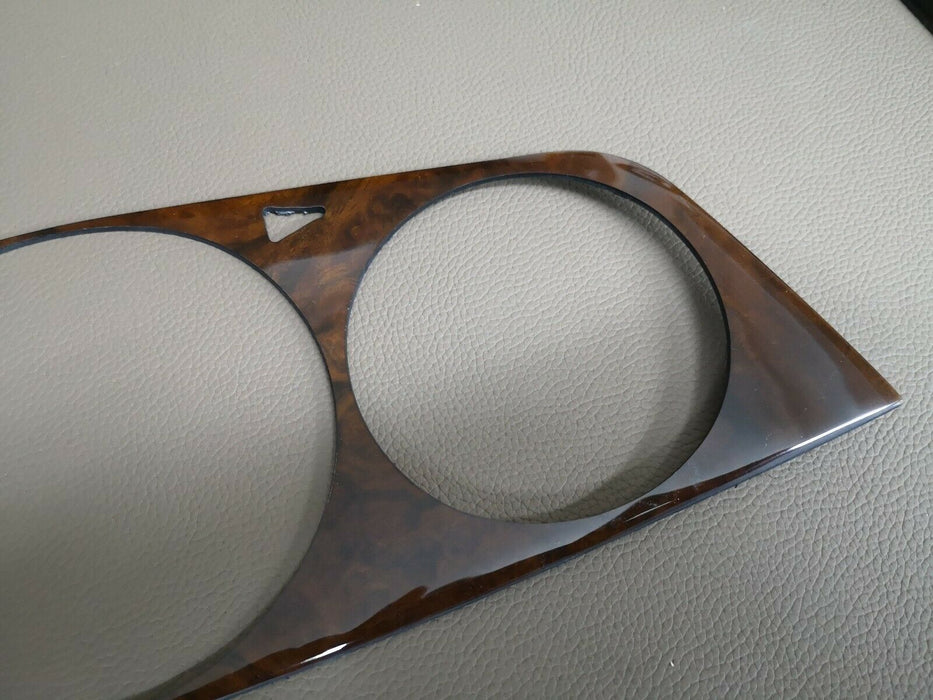 Mercedes Benz W123 C123 S123 instrument cluster Speedometer Wood panel trim