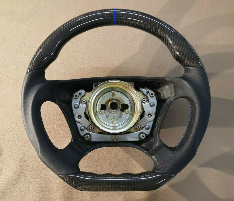 Mercedes-benz AMG look W124 W210 W208 W140 R129 STEERING WHEEL Carbon