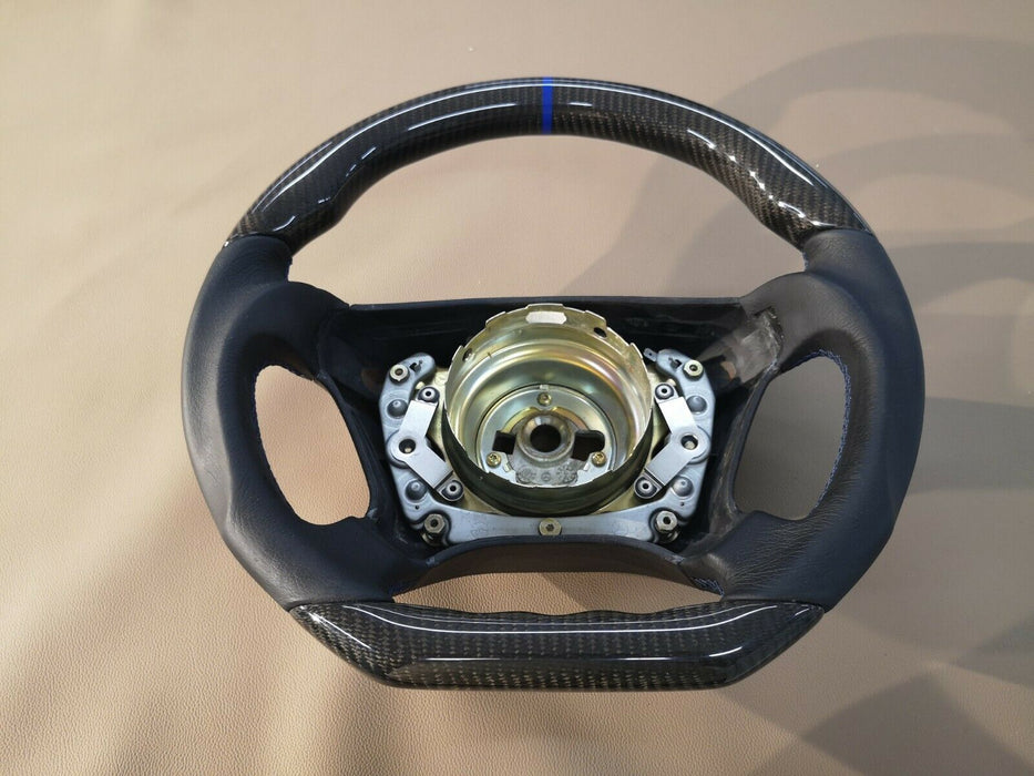 Mercedes-benz AMG look W124 W210 W208 W140 R129 STEERING WHEEL Carbon