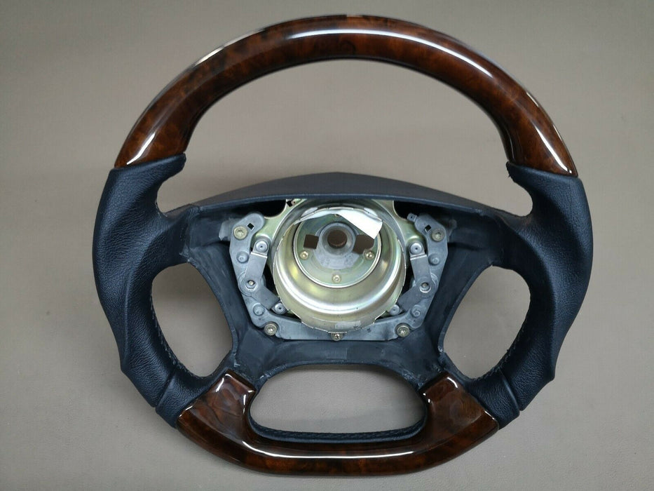 Mercedes SL Wood Steering Wheel  Wood Walnut