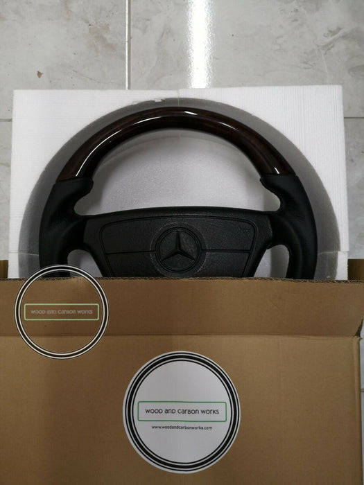 Mercedes-benz AMG look W124 W210 W208 W140 R129 STEERING WHEEL Carbon