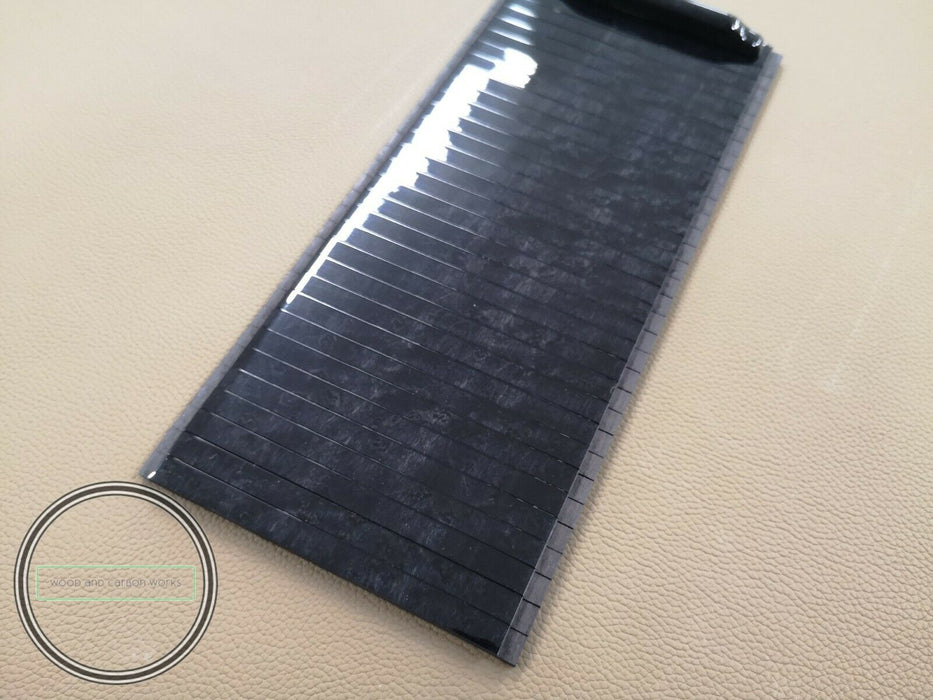Mercedes Benz R129 SL Wood Blind for center console Rollup birdeye mapple