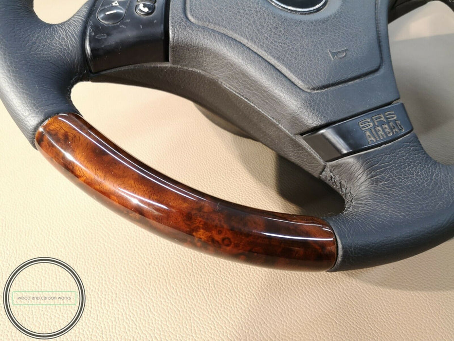 BMW Wood steering wheel E31 E32 E34 E36 M3 Z3 E39 Burlwood