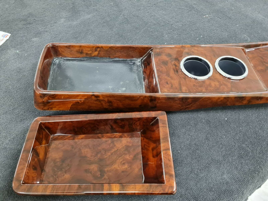 Mercedes Benz W108 Wood Trim w108 tray with cup holders Burlwood Walnut W109