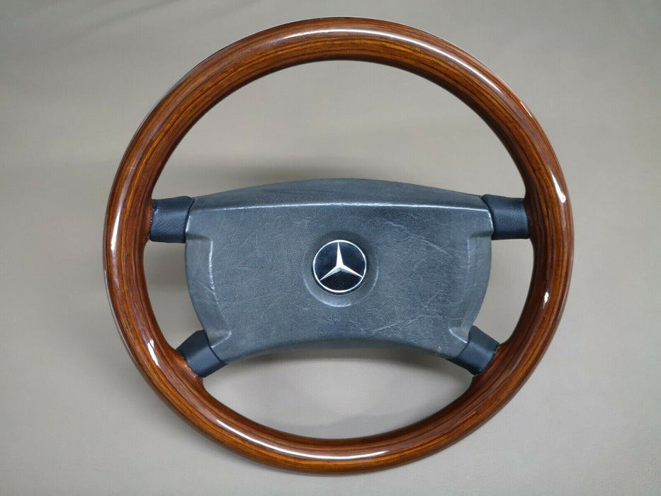 Mercedes W123 Wood Steering wheel R107 W124 W201 Zebrano Holz Lenkrad